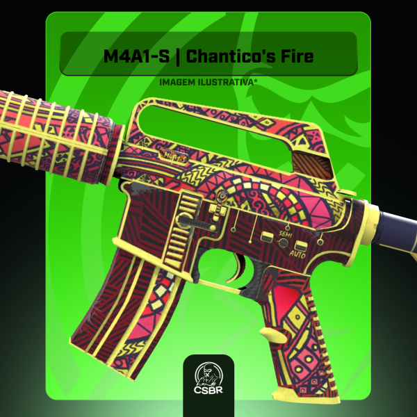  — 1809 M4A1-S | Chantico's Fire (Field-Tested)