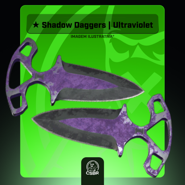 — 1709 ★ Shadow Daggers | Ultraviolet (Battle-Scarred)