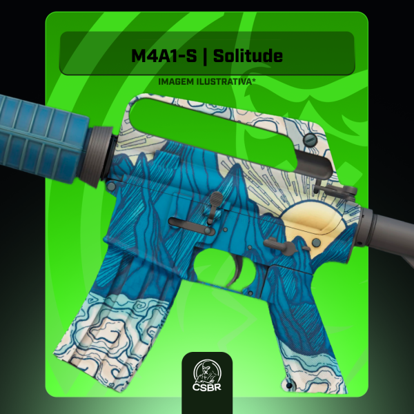 — 0809 M4A1-S | Solitude (Minimal Wear)