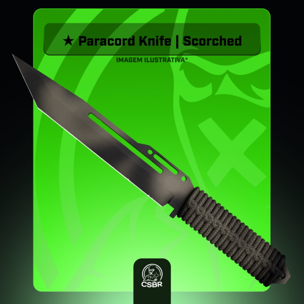 — 2209 ★ Paracord Knife | Scorched (Field-Tested)
