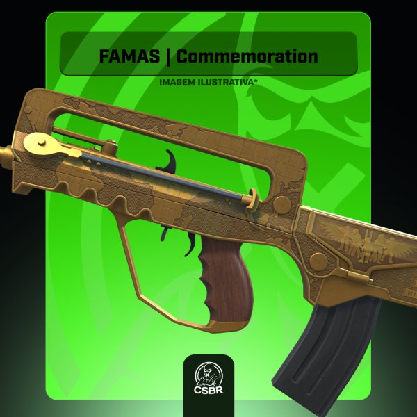— 0509 FAMAS | Commemoration (Minimal Wear) 