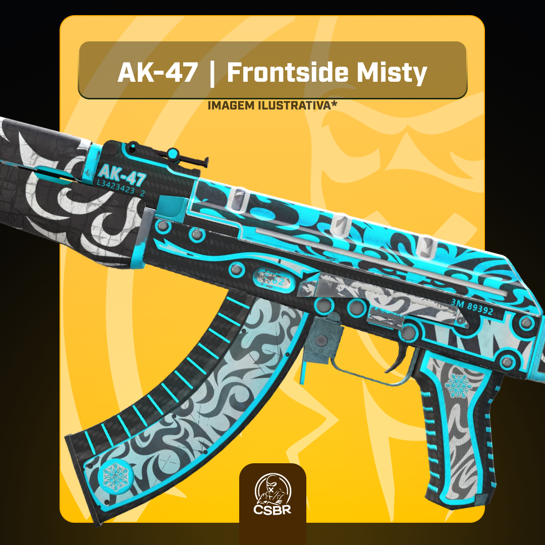 2407 — AK-47 | Frontside Misty (Field-Tested)