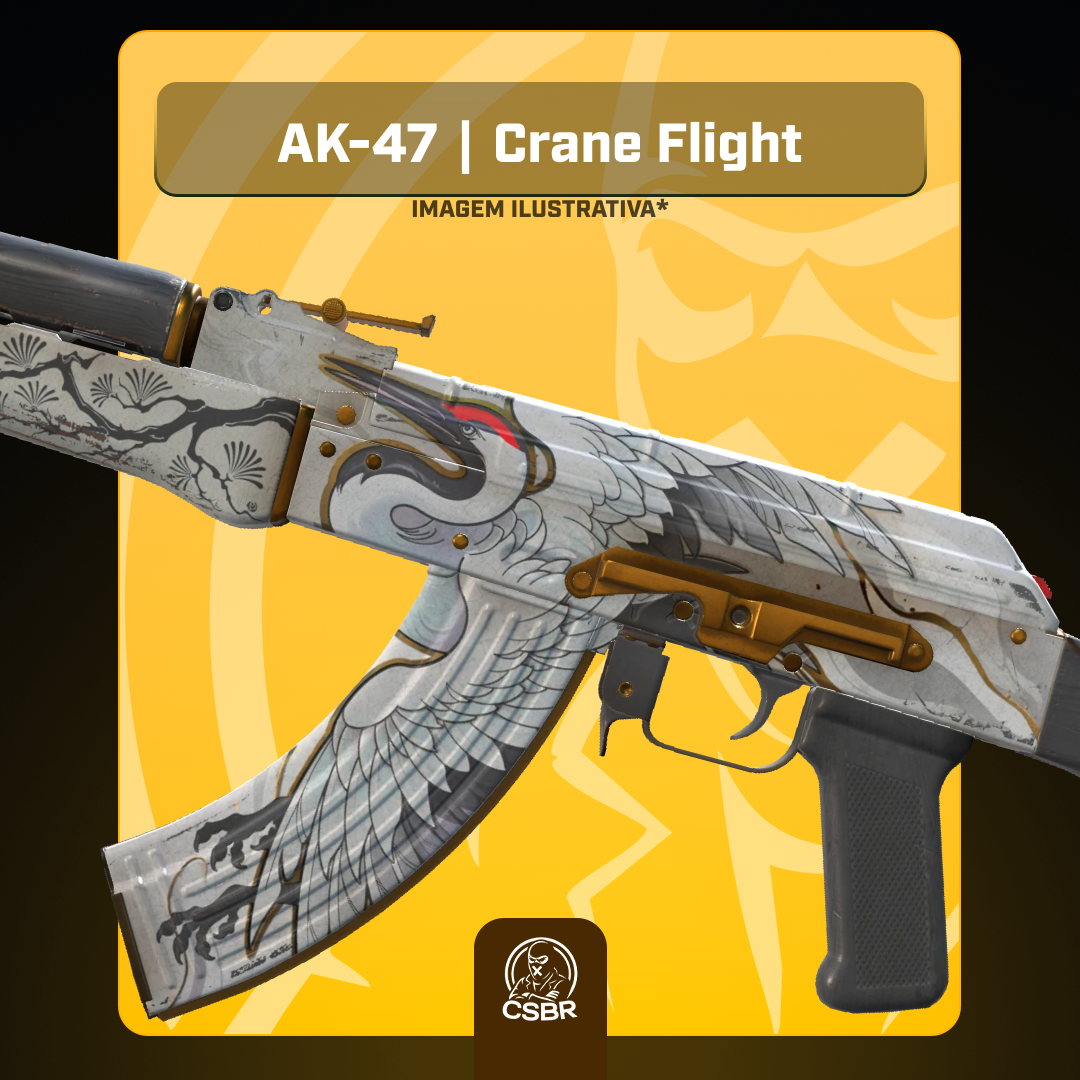 0508 — AK-47 | Crane Flight (Field-Tested)