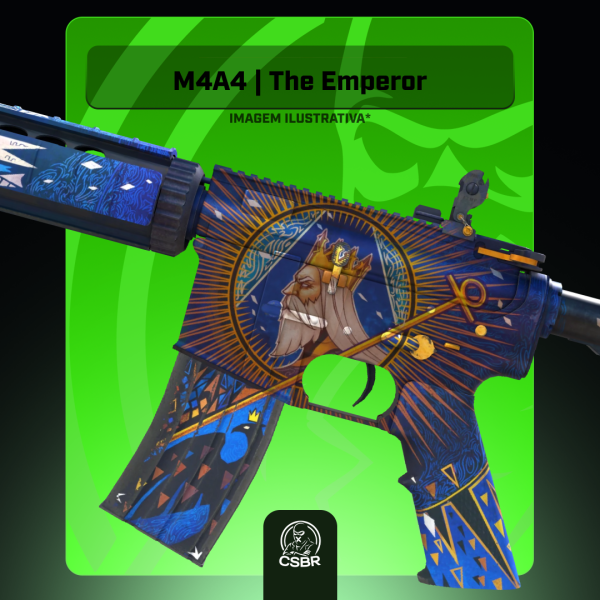 — 0509 M4A4 | The Emperor (Field-Tested)