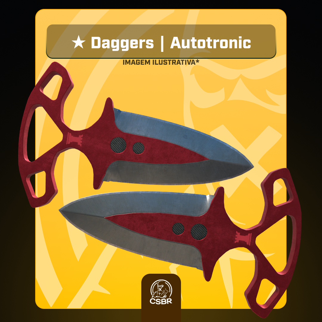 2404 — ★ Shadow Daggers | Autotronic (Minimal Wear)