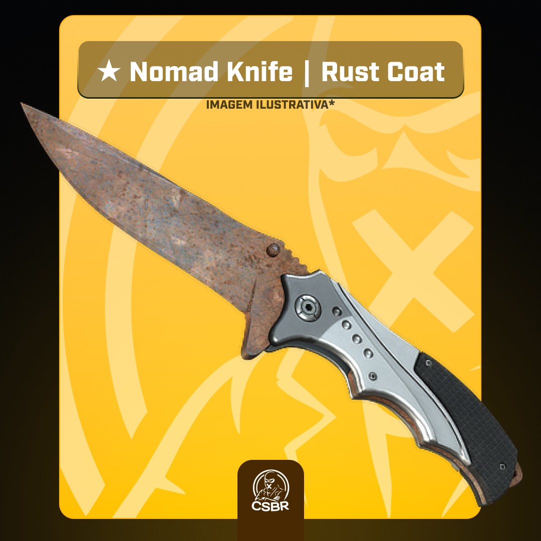 2804 — ★ Nomad Knife | Rust Coat (Battle-Scarred)
