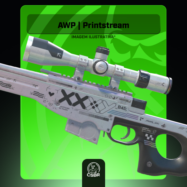 — 0309 AWP | Printstream (Battle-Scarred)
