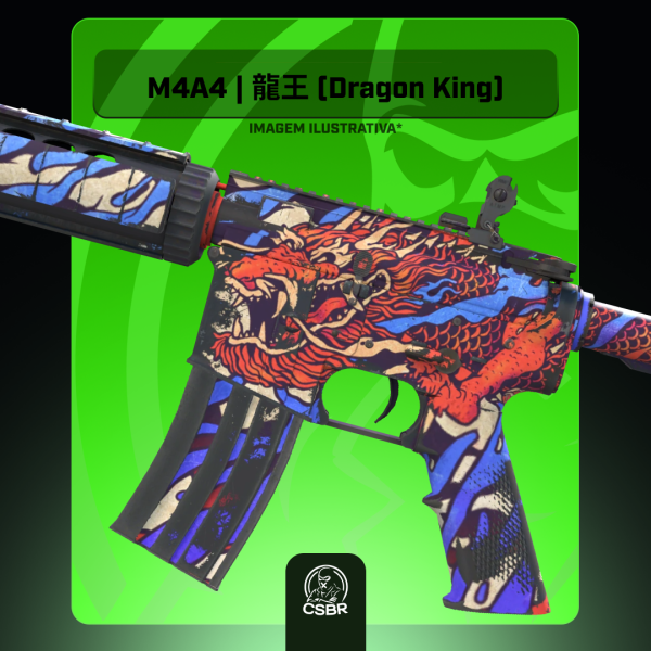 — 1909 M4A4 | 龍王 (Dragon King) (Minimal Wear)