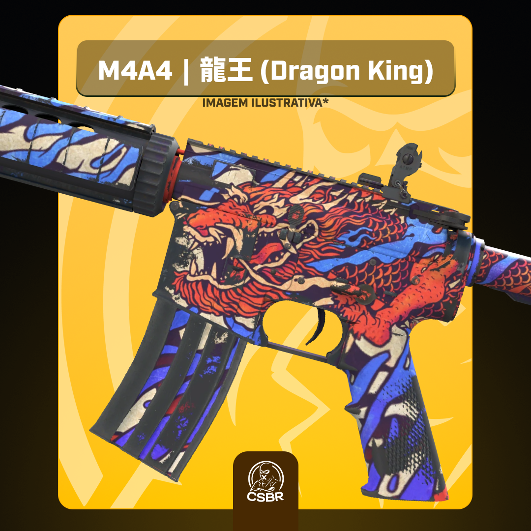 2407 — M4A4 | 龍王 (Dragon King) (Field-Tested) A