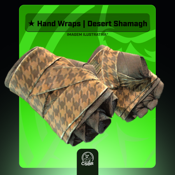  — 1209 ★ Hand Wraps | Desert Shamagh (Well-Worn)