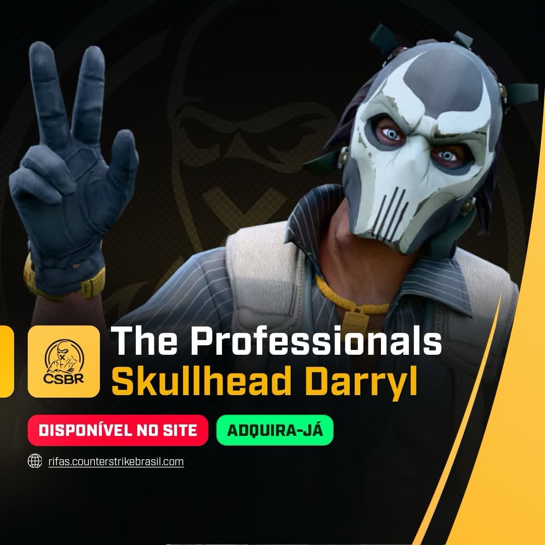1008 — The Professionals | Skullhead Darryl (3 Emblemas)